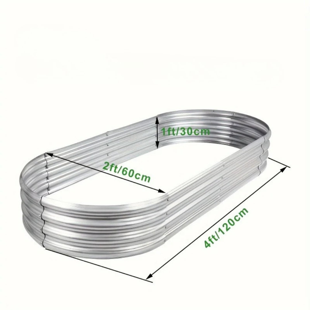 Metalowa grządka ogrodowa GARDEN PRO – podwyższona