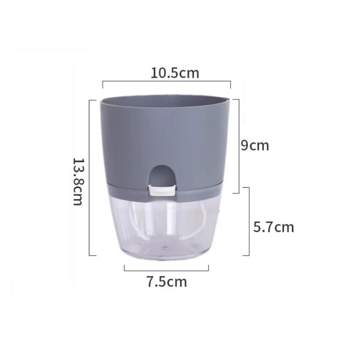 Doniczka samonawadniająca HYDROGROW – 2 poziomy